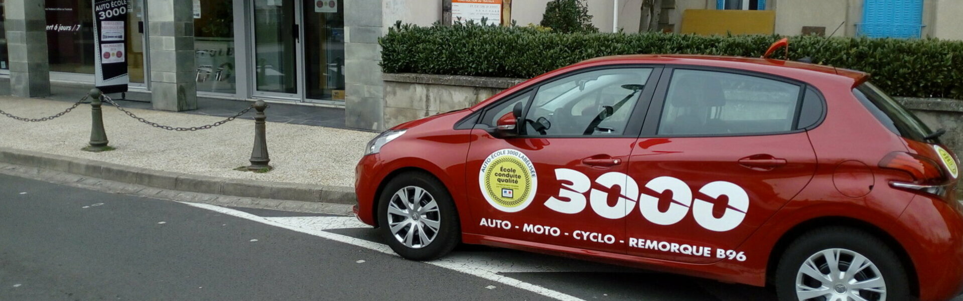 Permis auto à Aurillac avec Auto-Ecole 3000